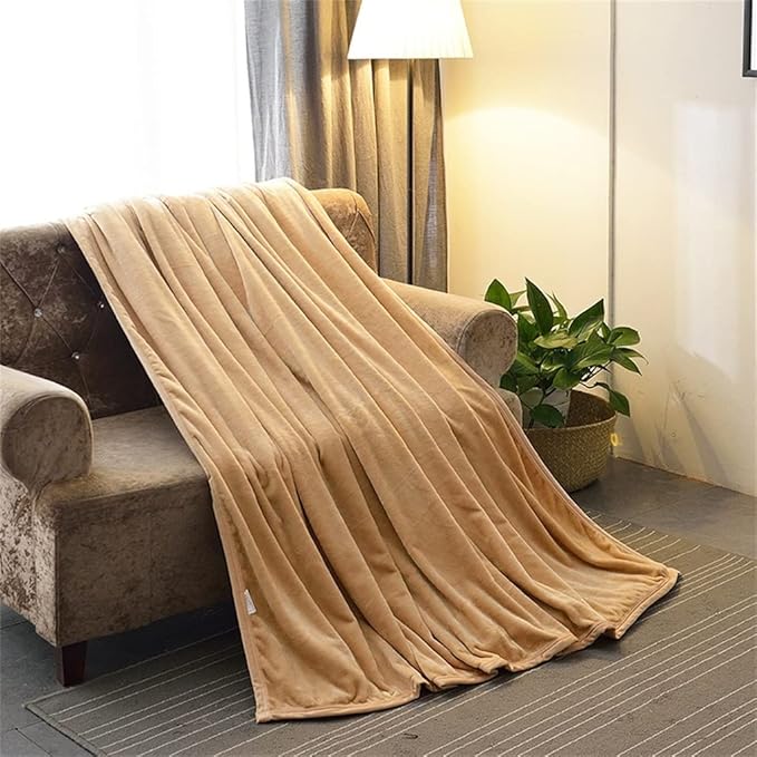 Rektangulært blødt varmt tæppe