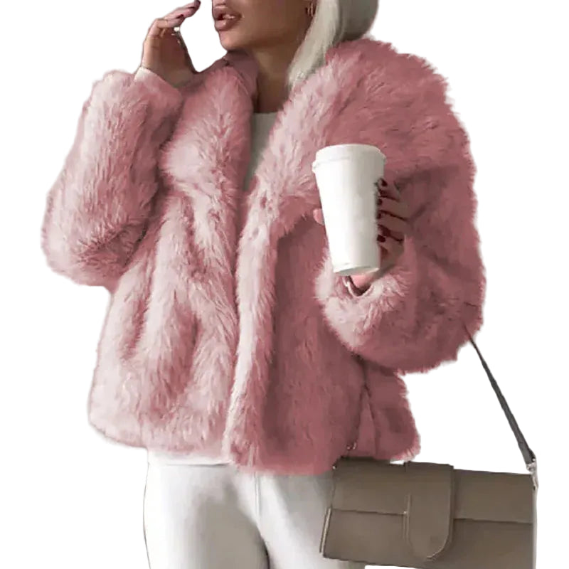 Damejakke i afslappet pasform 0