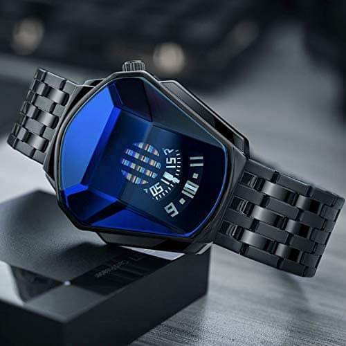 Diamant stil vandtæt kvarts armbåndsur