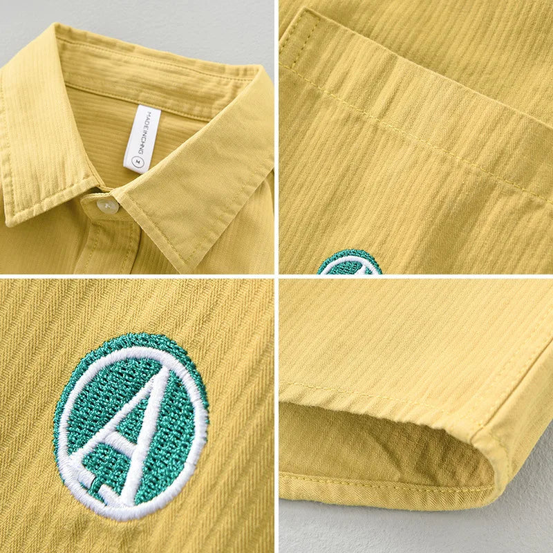 Herre Skjorte Klassisk Komfortabel Pasform Bløde Materialer