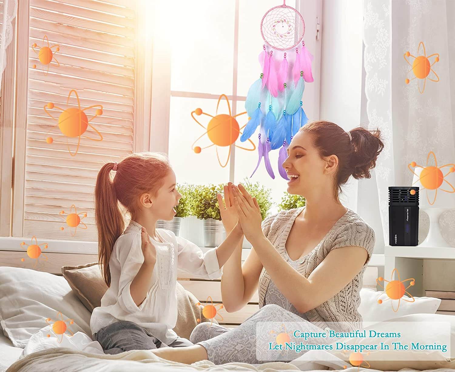 Farverig drømmefanger