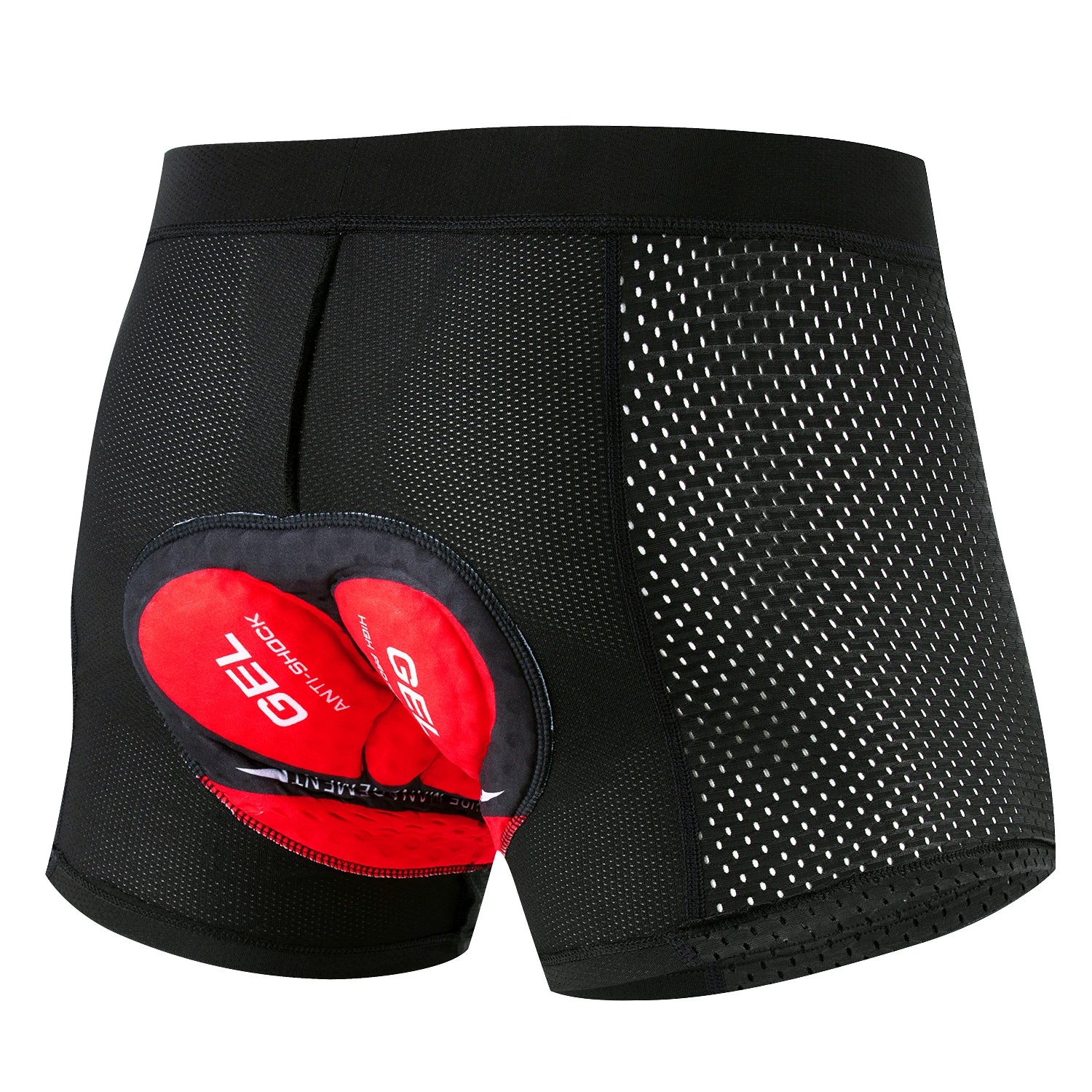 Herre Cykelshorts Åndbar Mesh Med 5D Polstring 8