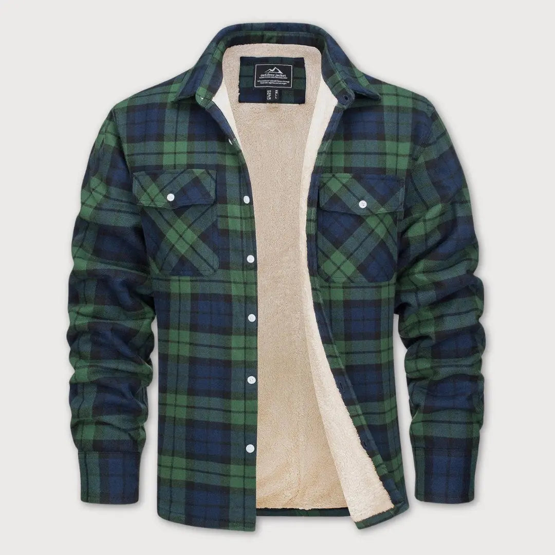 Herre Fleece Foret Jakke Varm 13