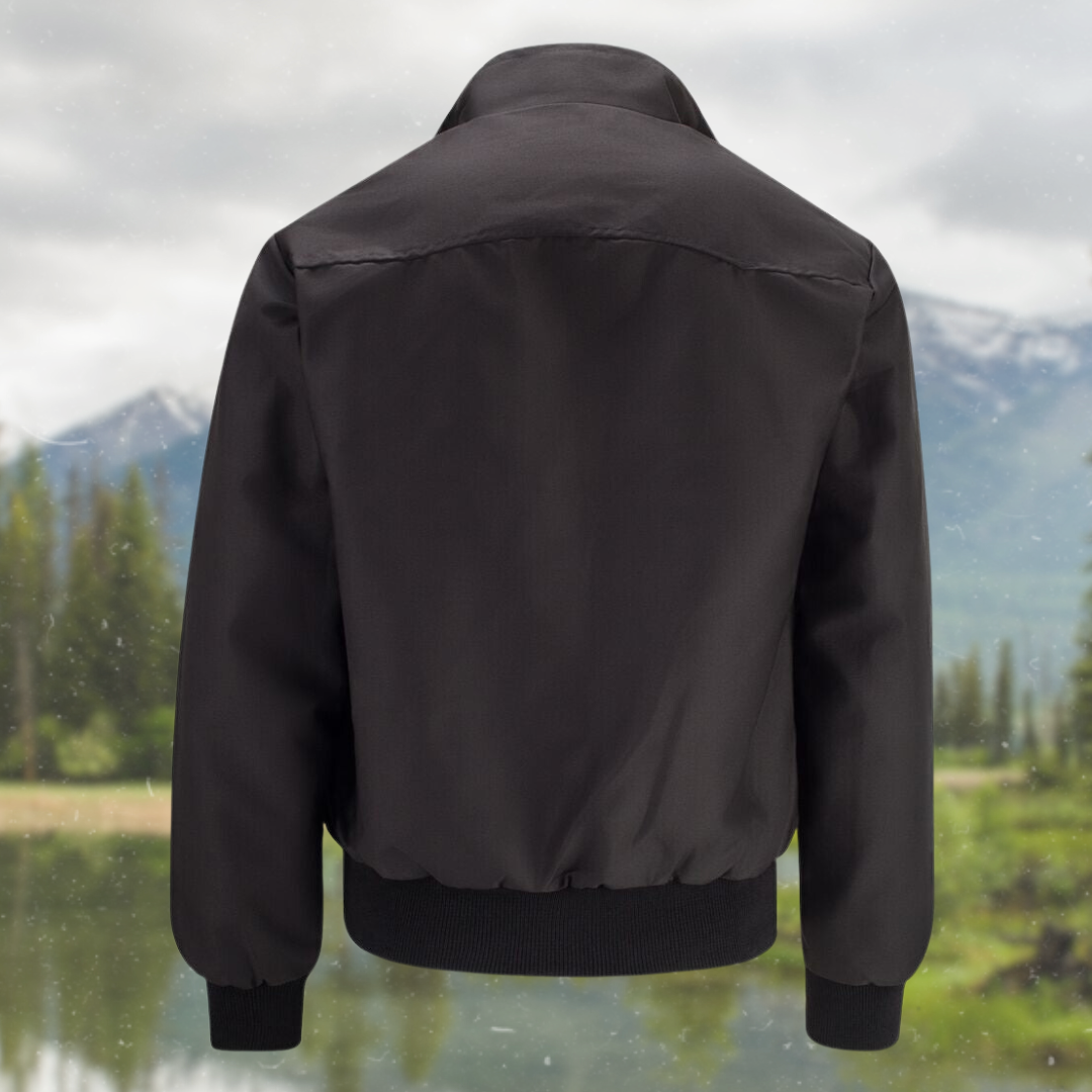 Herre Harrington-Jacke med Klassisk Design 4