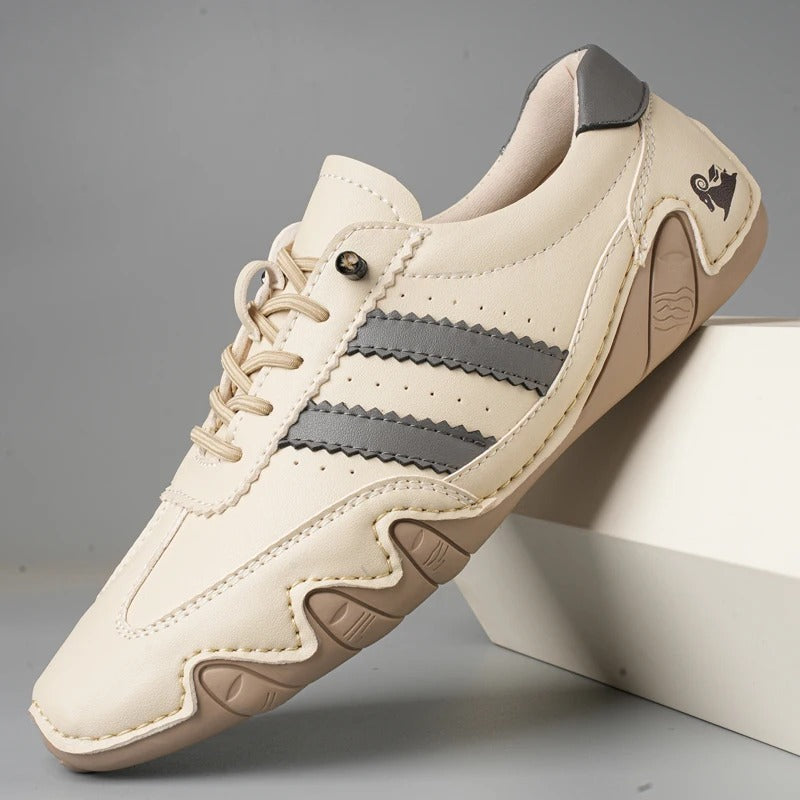 Herre Loafers Komfortabel Læder 7