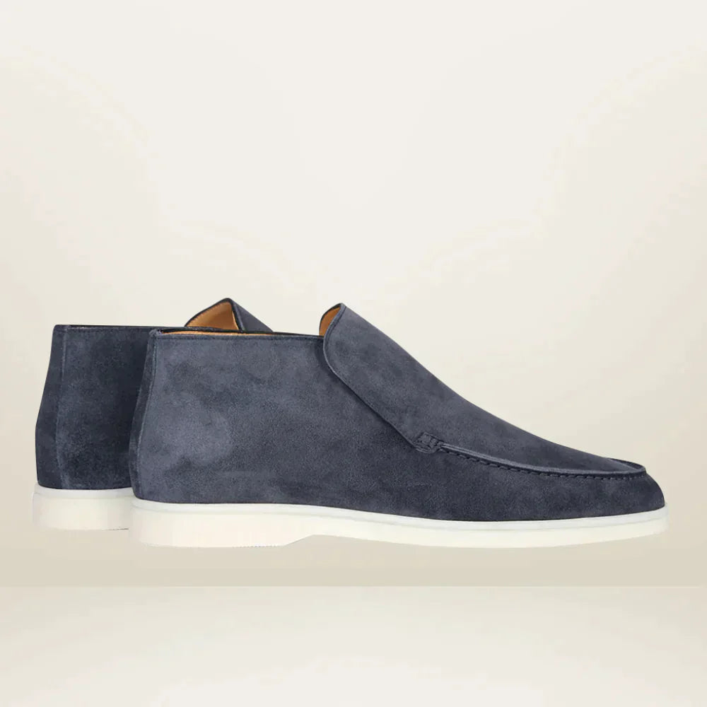 Herre Loafers Suede Minimalistisk Design Komfortable Slip-On Sko 4