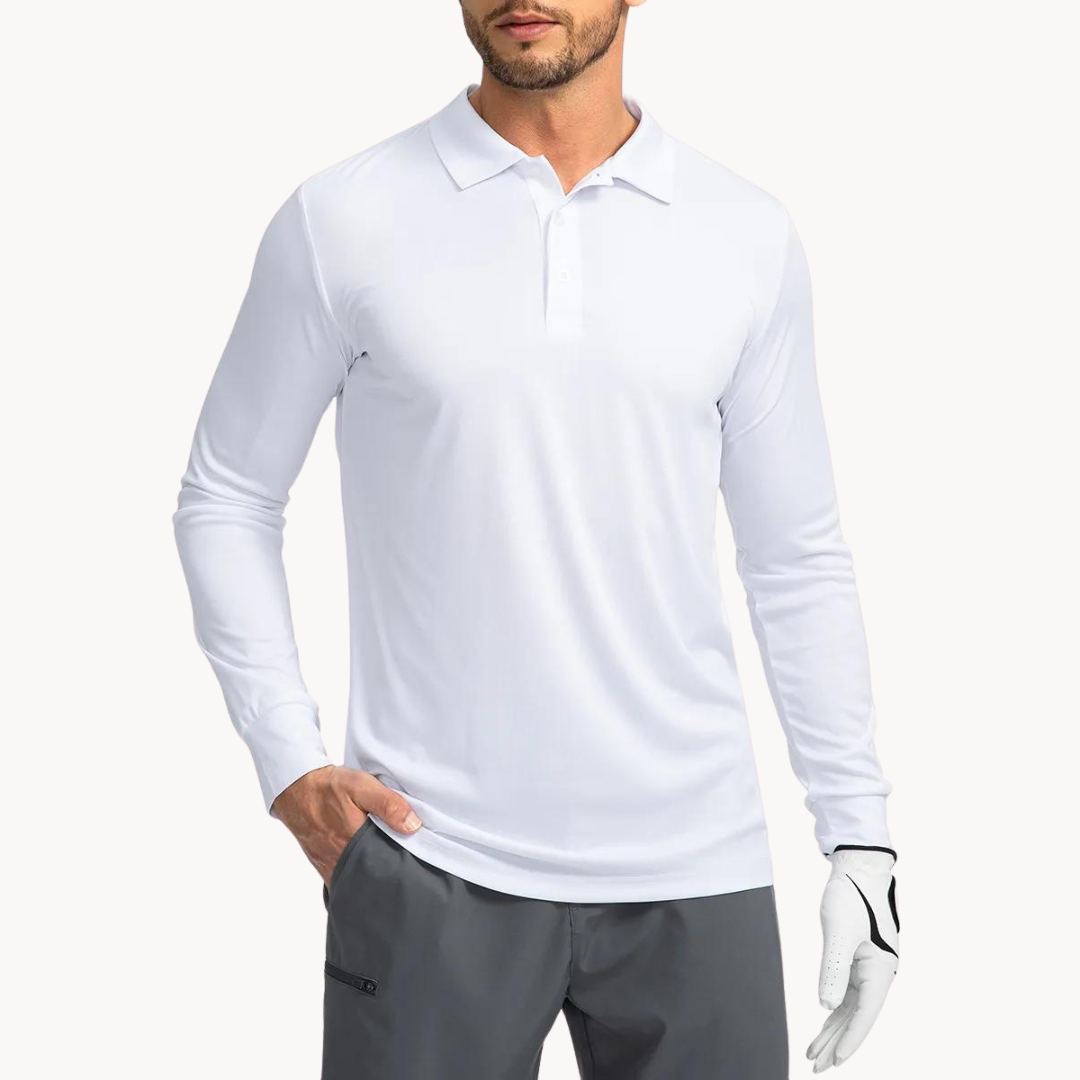 Herre Performance Polo Shirt Klassisk 5