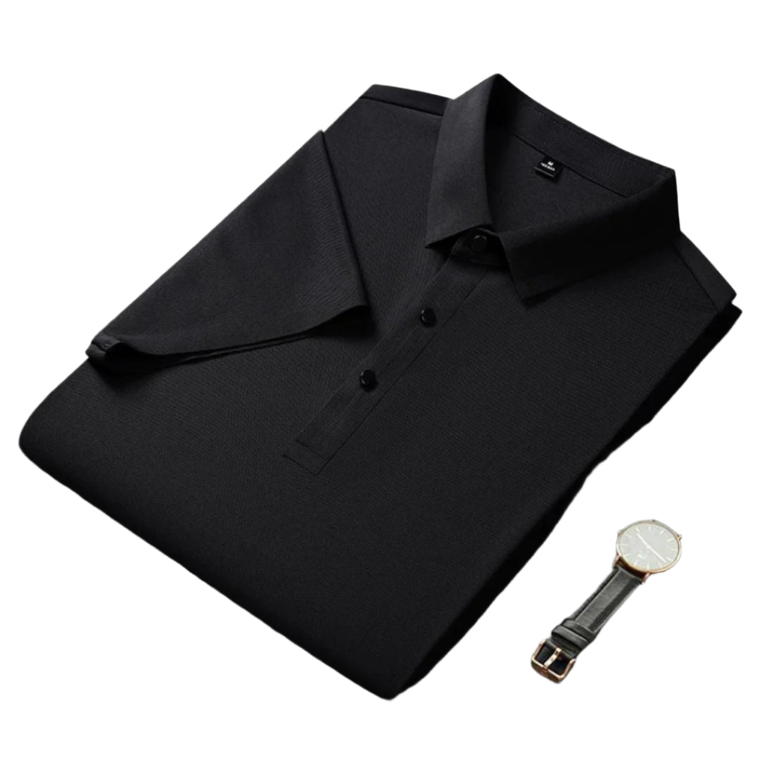 Herre Polo Shirt Åndbar Regular Fit Komfortabelt Materiale 0