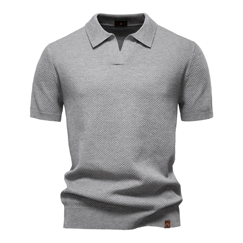 Herre Poloshirt Klassisk Stil 0