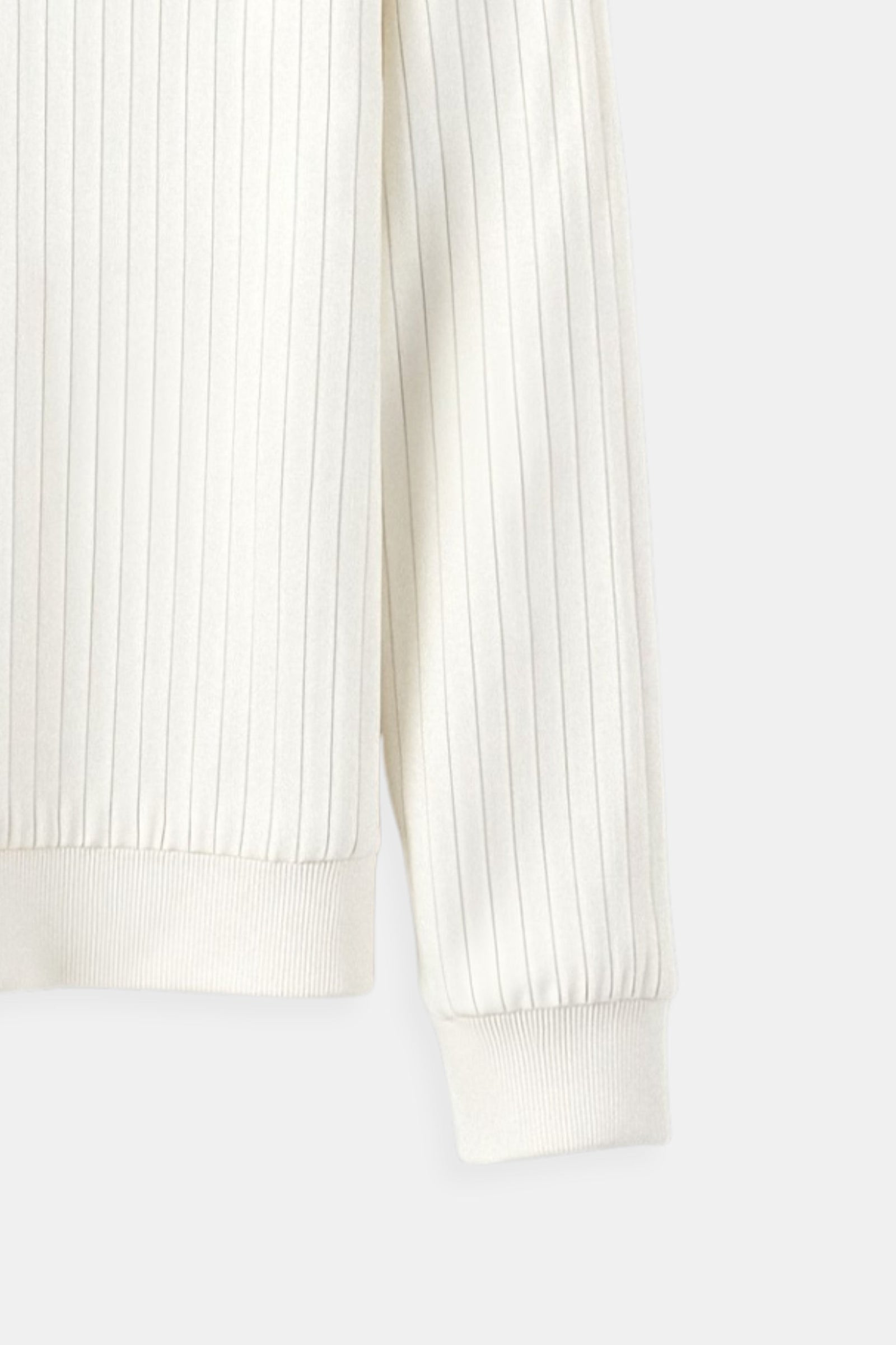 Herre Ribbet Strikket Sweater 3