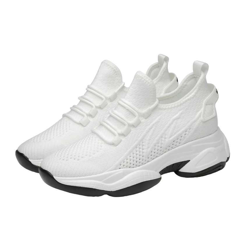 Herre Sneakers med Skjult Hælhøjde - Elegant og Minimalistisk 4