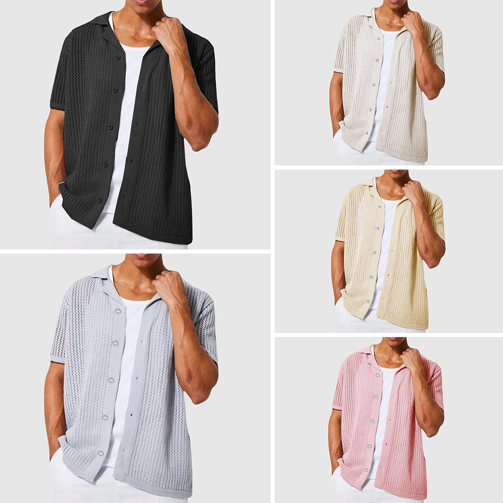 Herre Striktrøje Urban Stil 5