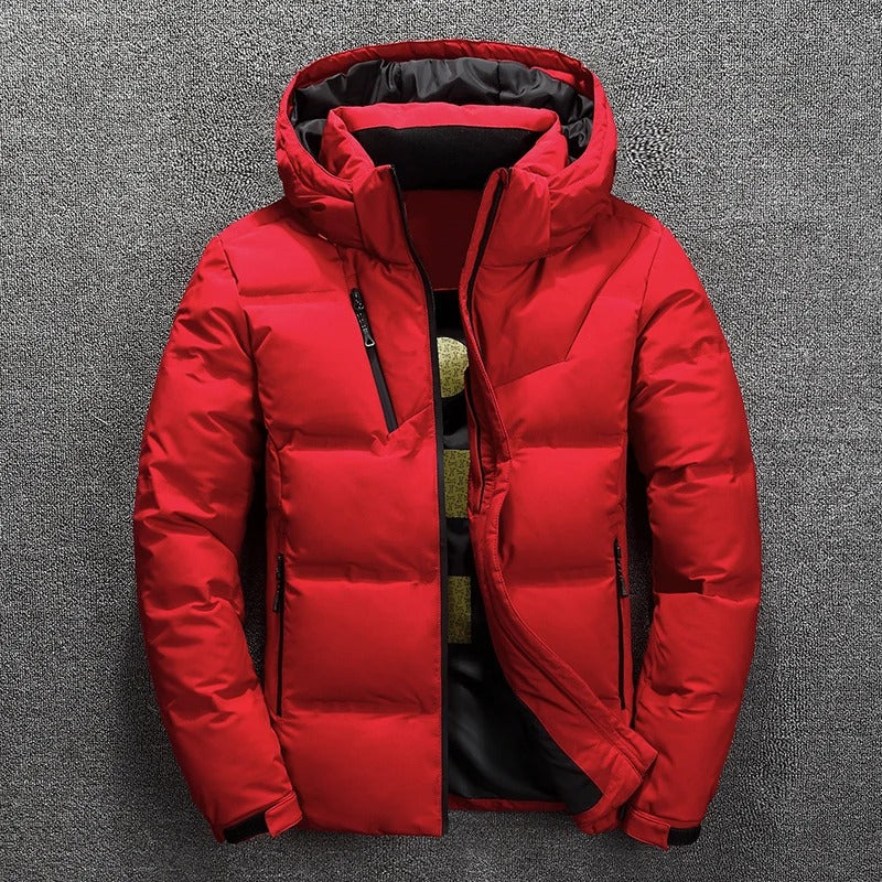 Herre Winterjakke Puffer Stil Letvægts 2