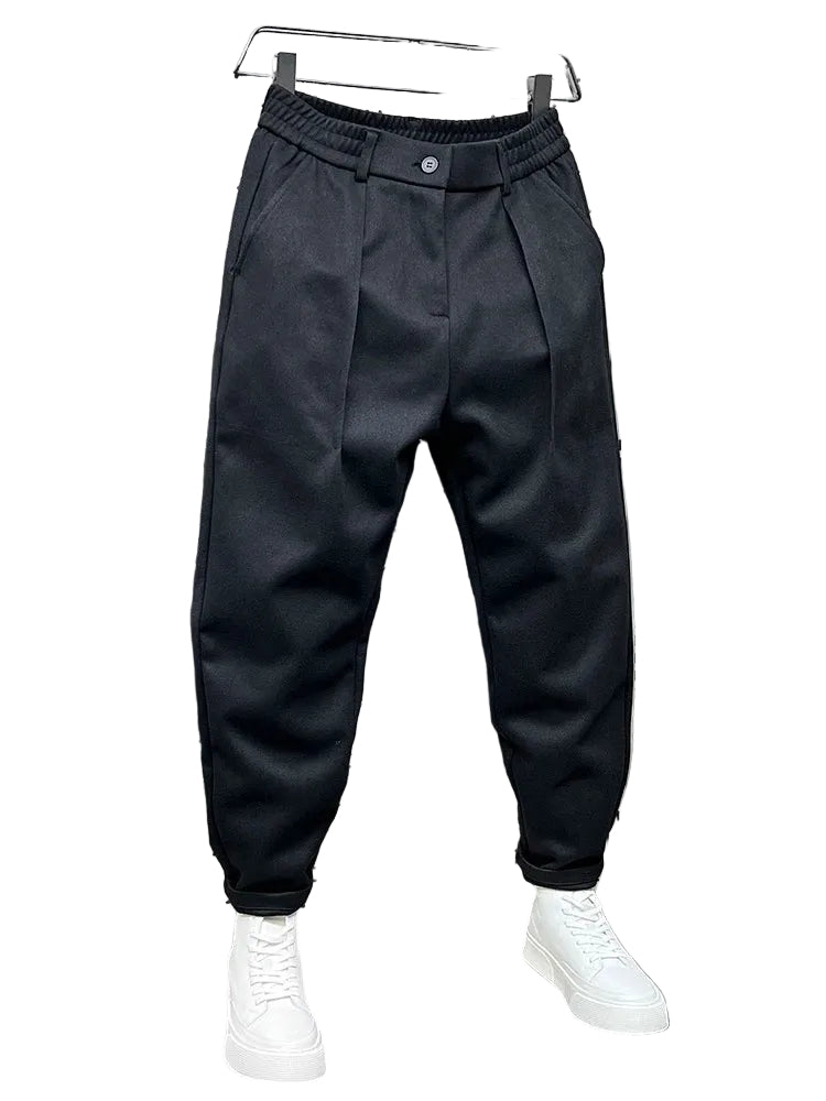 Herrebukser Melange Stilfuld 2