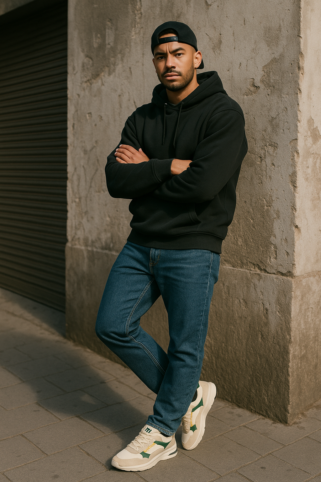 Herresneaker Smart Casual Suede Gummi 3