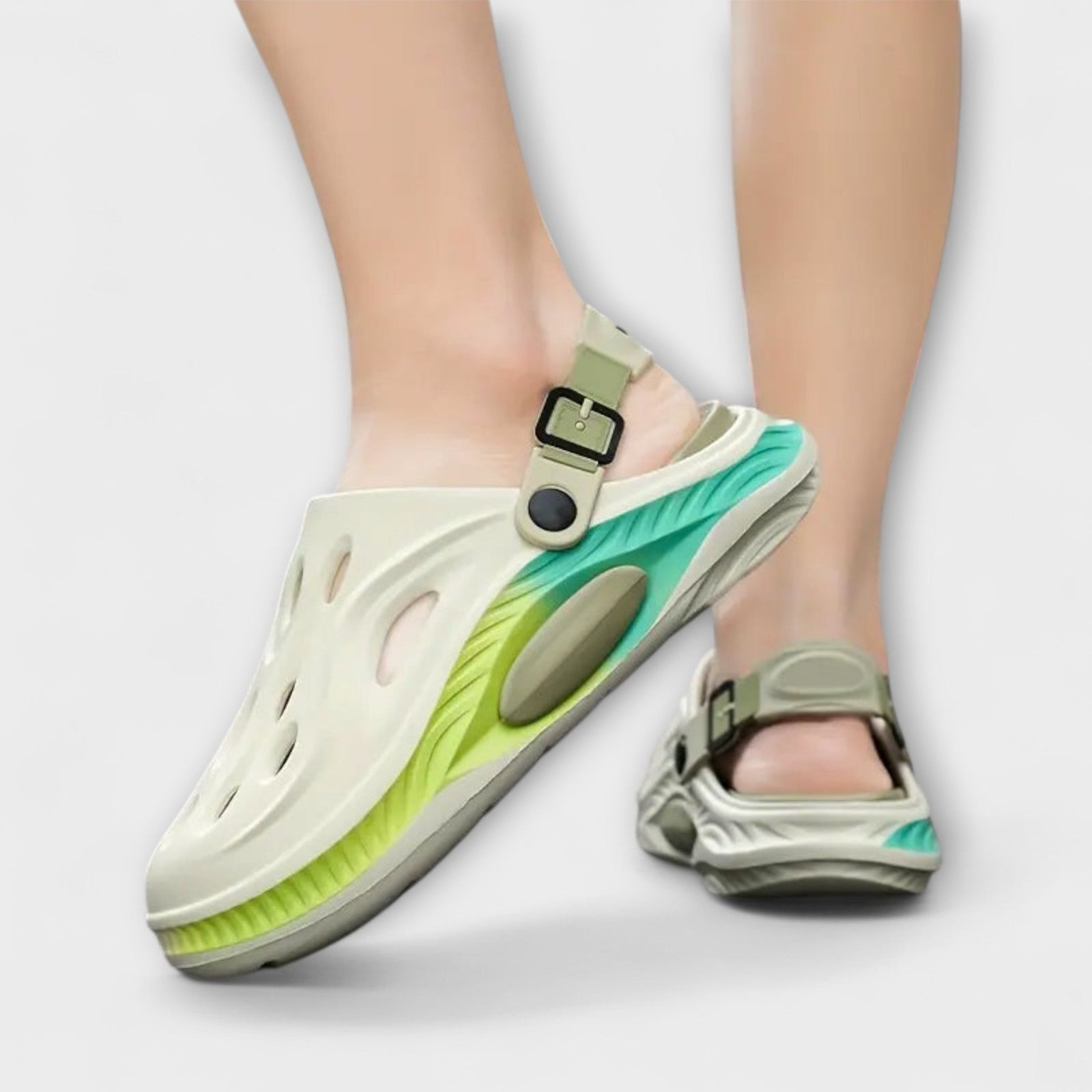 Hjemmesko Dame Sporty Design til Sommerbrug 2