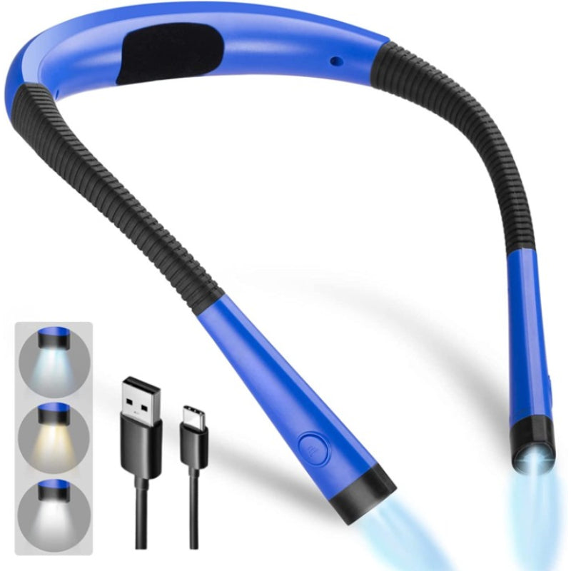 Justerbart LED-nakke læselys til komfortabel læsning 5