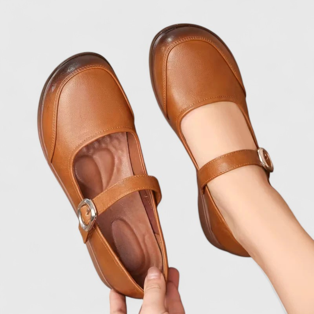 Kvindernes Klassiske Forårssko med Spænde 0