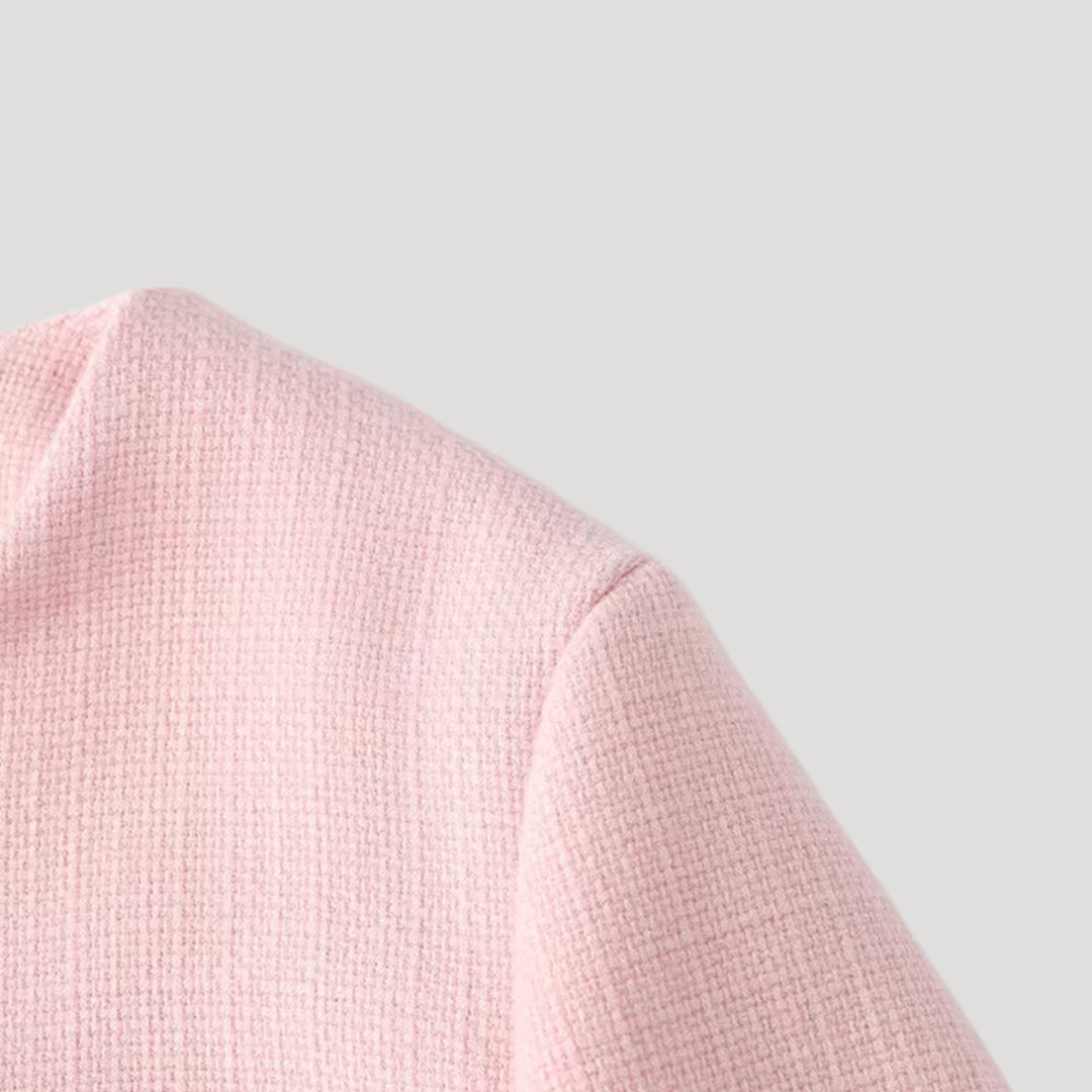 Kvinders Beskåret Cardigan med Knapper 3