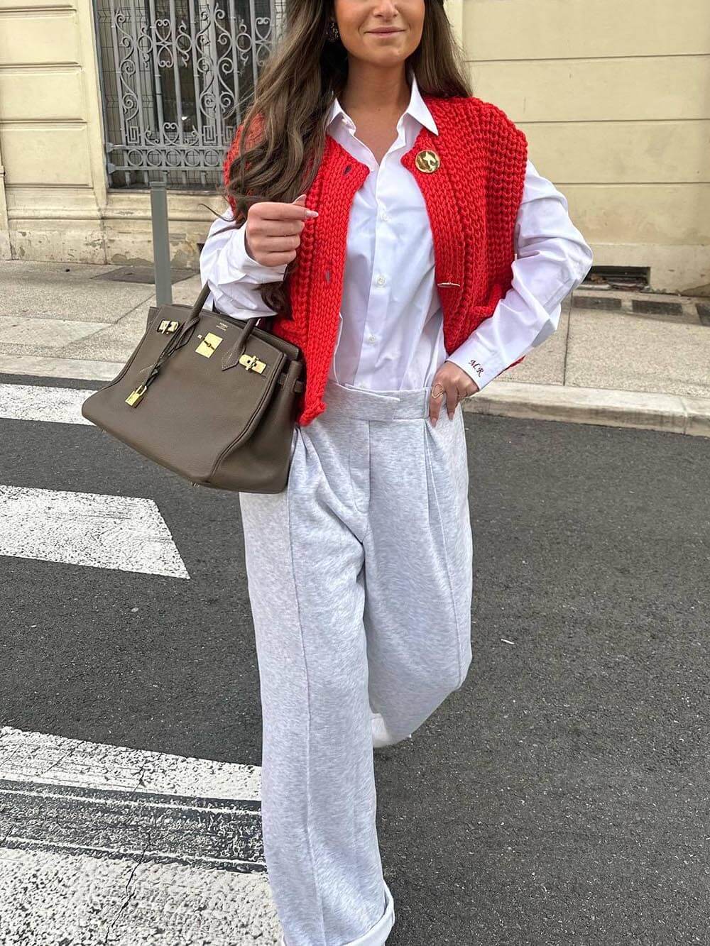 Kvinders Cropped Cardigan Ærmeløs Casual Moderne 6