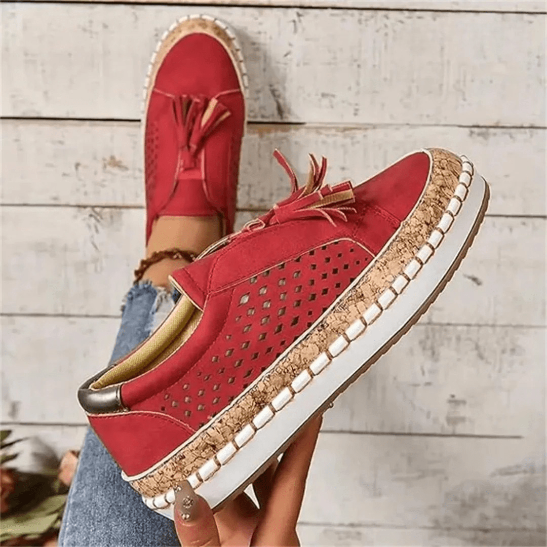 Kvinders Slip-On Loafers Casual Stil 5