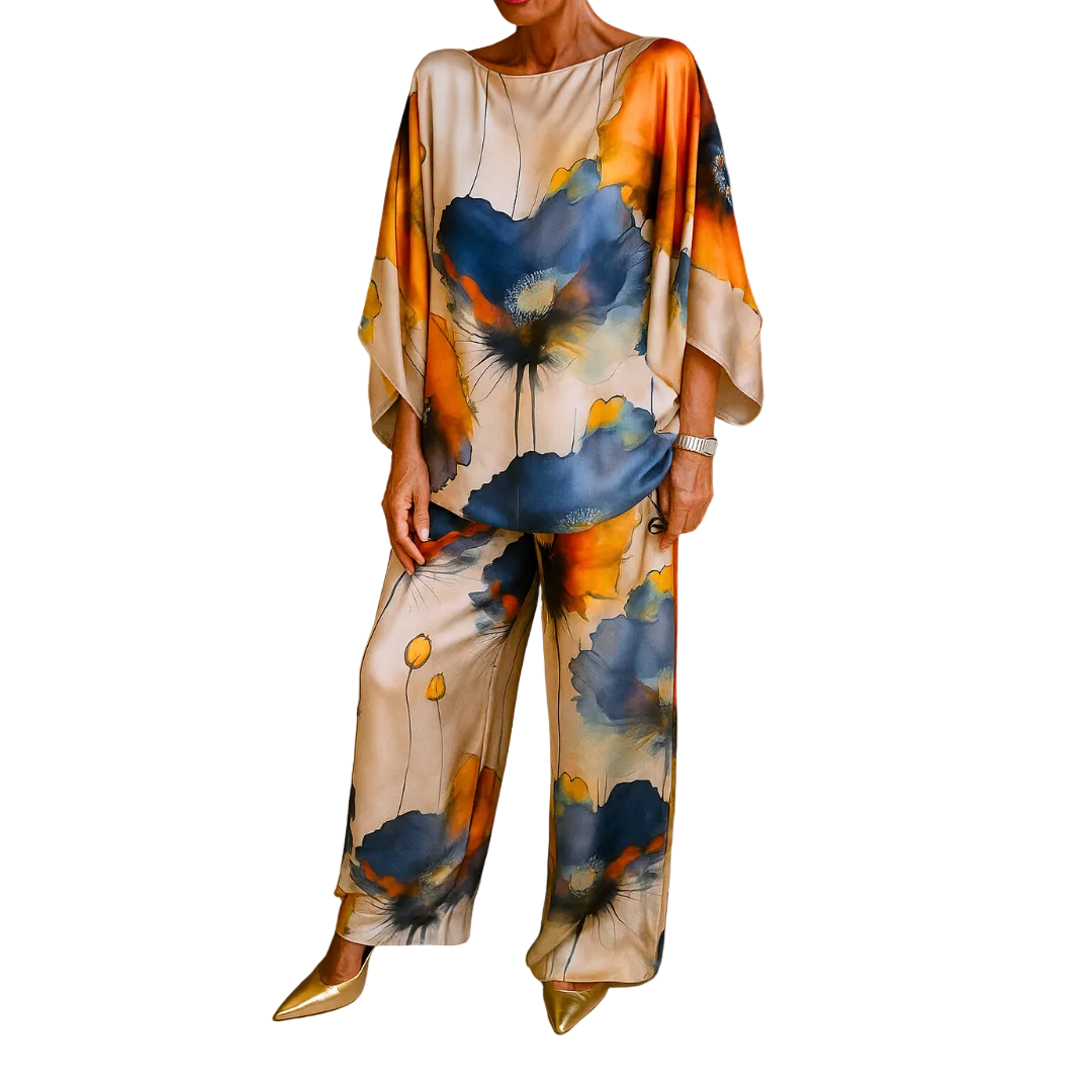 Kvinders Todelt Sæt Med Raffineret Design 0