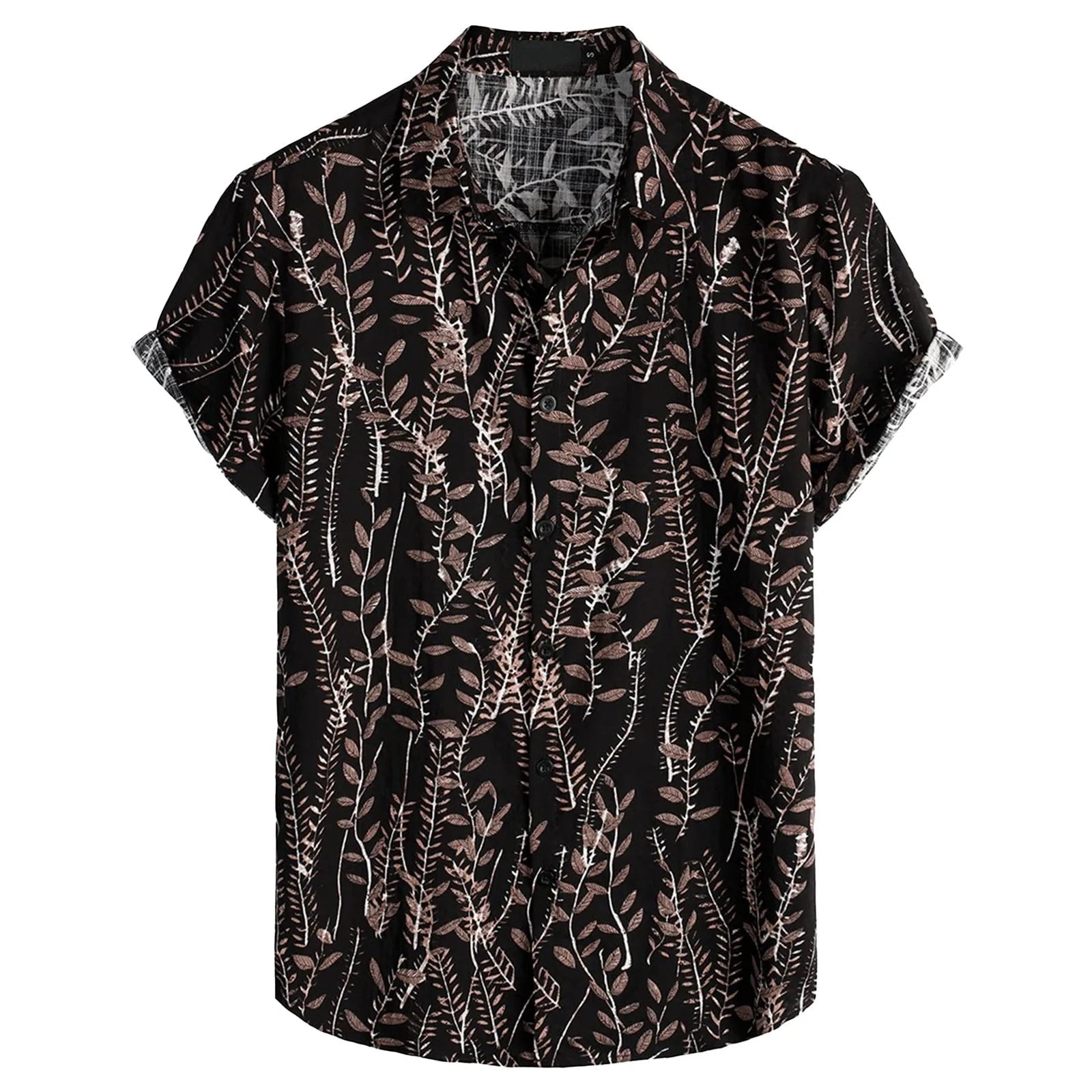 Mænds 3D-print Skjorte Afslappet Stil 4
