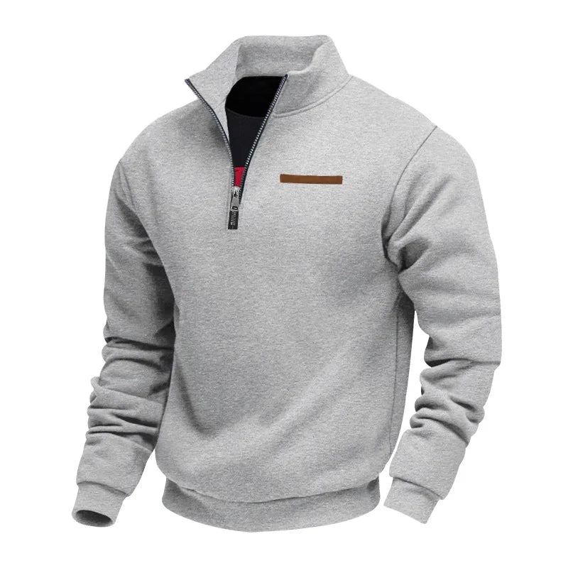 Mænds Casual Fleece Sweatshirt Moderne Design 3