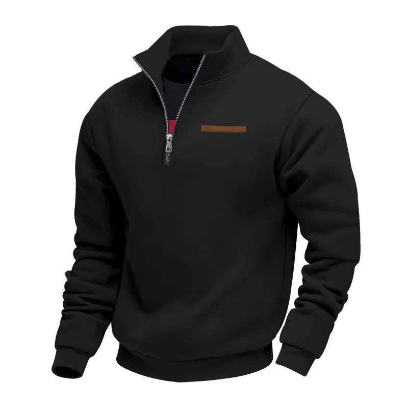Mænds Casual Fleece Sweatshirt Moderne Design 6