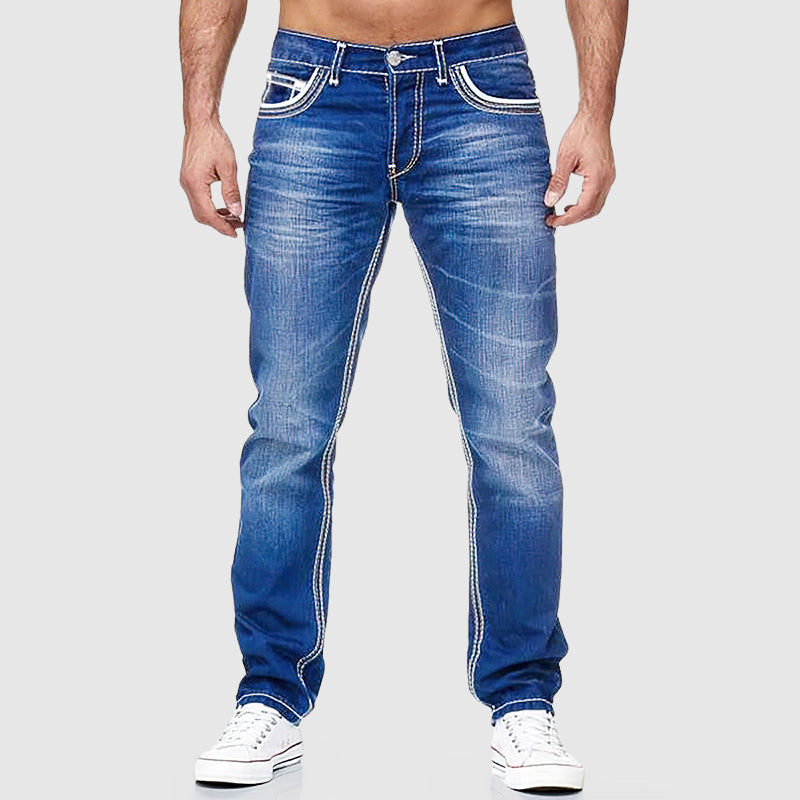 Mænds Jeans Klassisk Snit Regular Fit 1