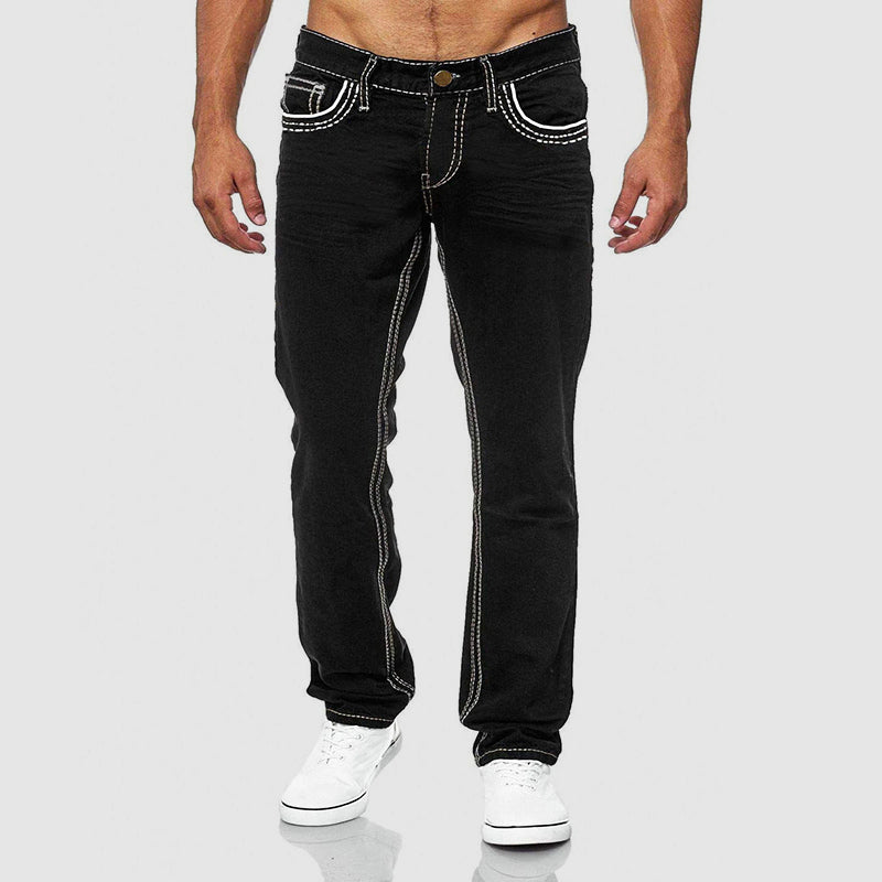 Mænds Jeans Klassisk Snit Regular Fit 2