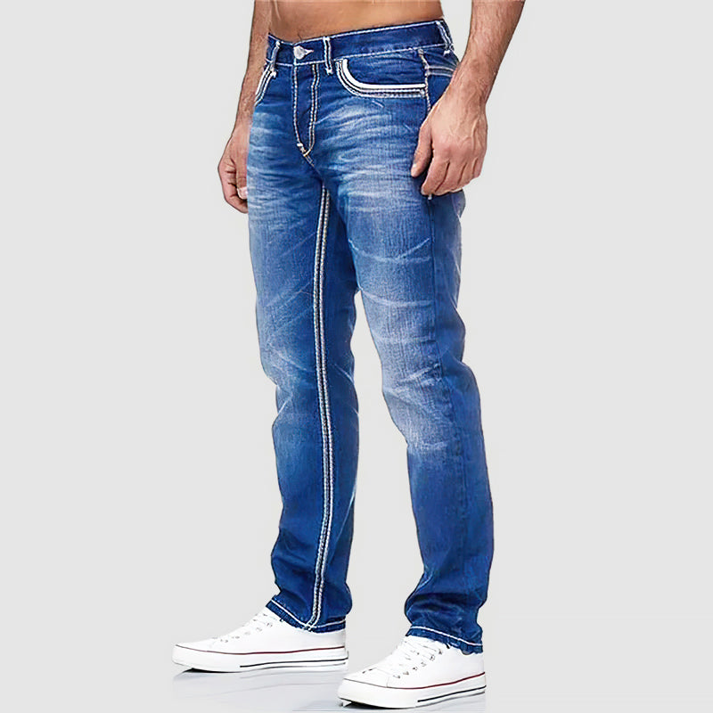 Mænds Jeans Klassisk Snit Regular Fit 3