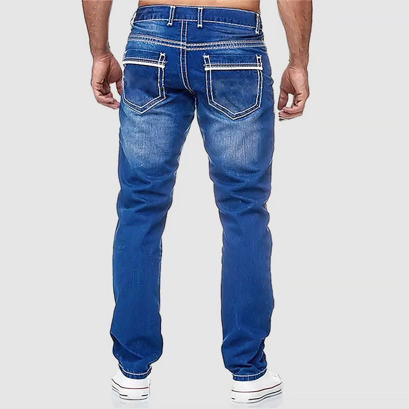 Mænds Jeans Klassisk Snit Regular Fit 4