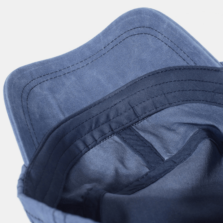 Mænds Justerbar Flad Kasket Militær Stil 6