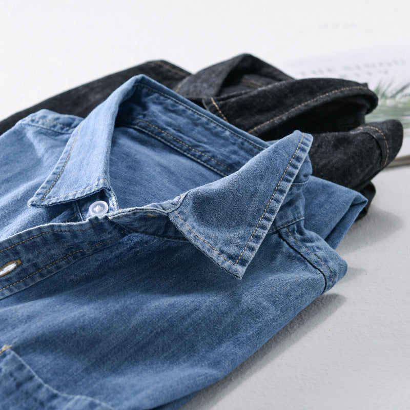 Mænds Klassisk Denimskjorte 3