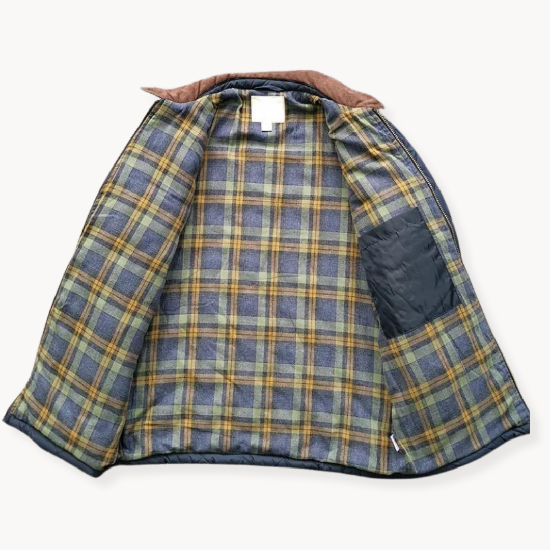 Mænds Letvægts Quiltet Jakke Moderne Stil 2