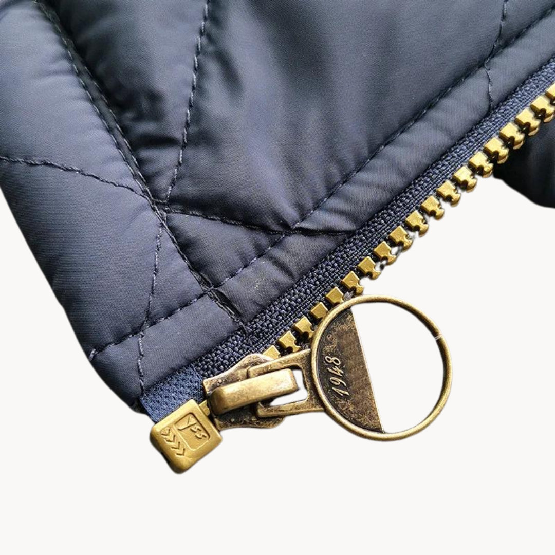 Mænds Letvægts Quiltet Jakke Moderne Stil 5