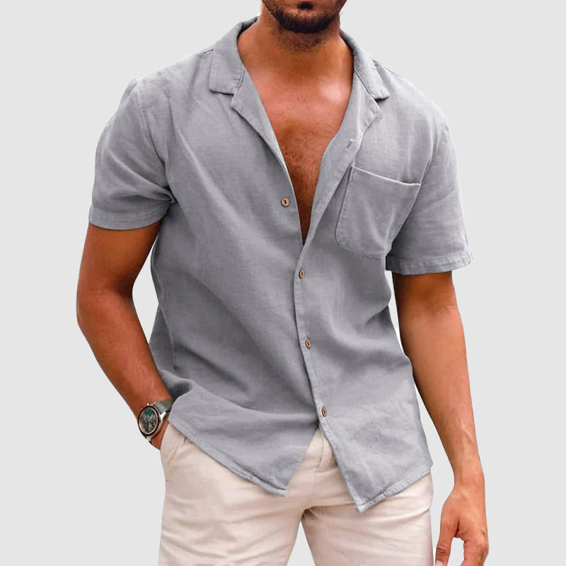 Mænds Poloshirt Klassisk Stil 3