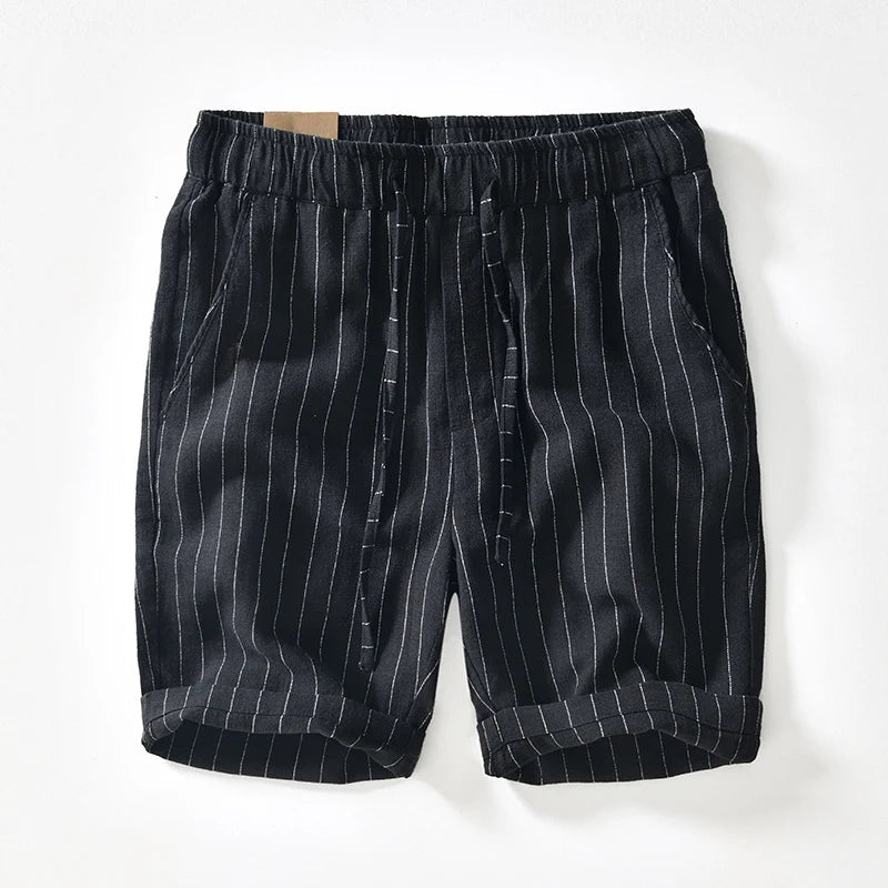 Mænds Shorts med Stribet Design 1