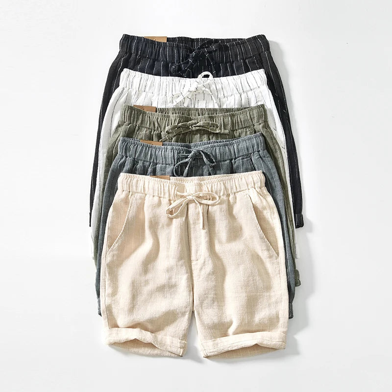 Mænds Shorts med Stribet Design 6