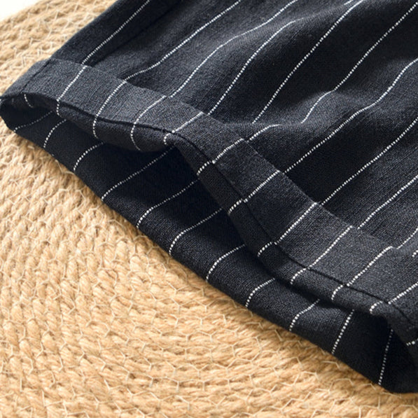 Mænds Shorts med Stribet Design 8