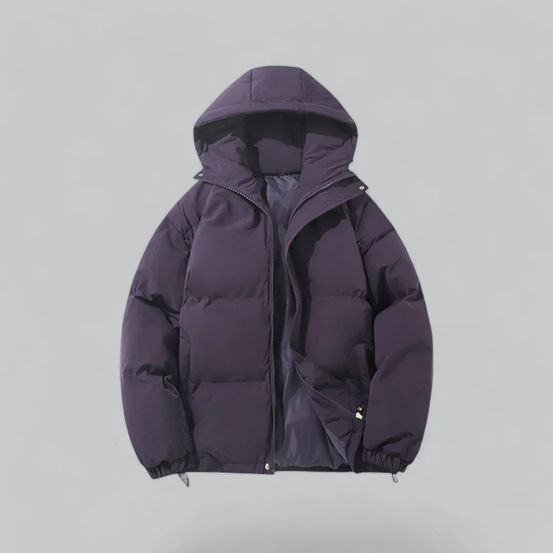 Mænds Vinterparka med Vandtæt Design 8