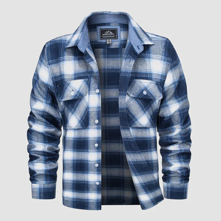 Variant image for Herre Skjorte Flannel Casual Stil 100% Flannel-50