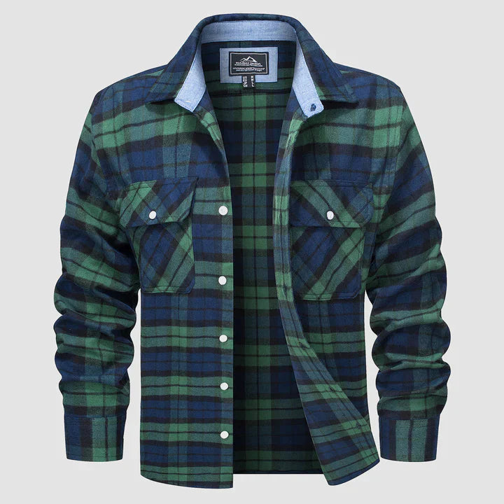 Variant image for Herre Skjorte Flannel Casual Stil 100% Flannel-26