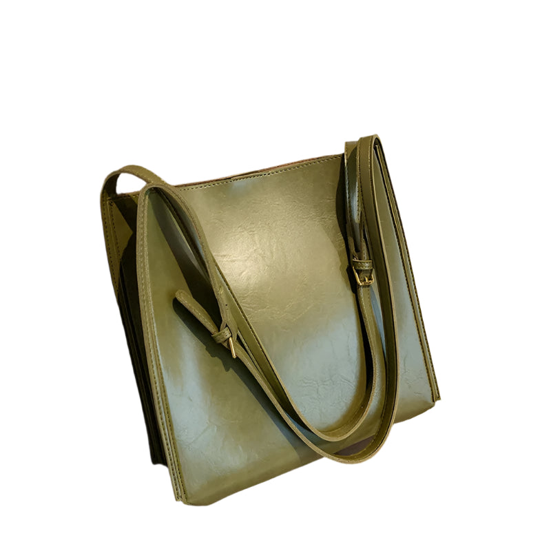 Dame Skuldertaske Moderne Kunstlæder Rummelig Design 1