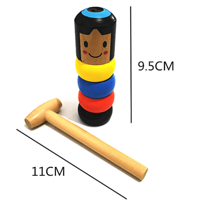 Udødelig Daruma Trælegetøj