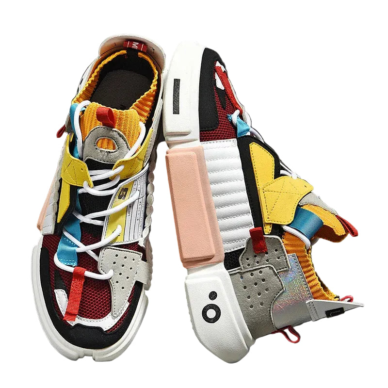 Unisex Sneakers Moderne Design Slankt 0