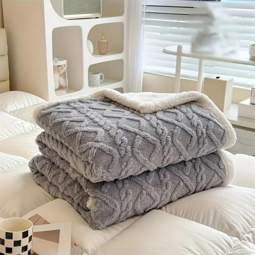 Fortykket varmt tæppe
