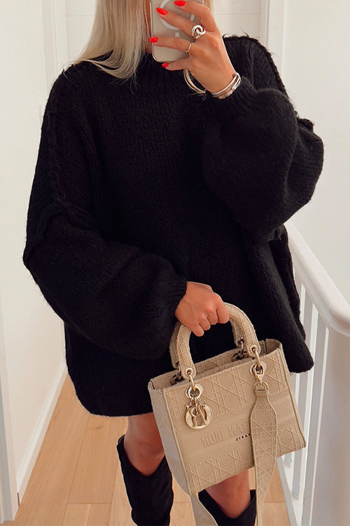 Women's Casual Pullover Sweater with Drop Shoulder 9