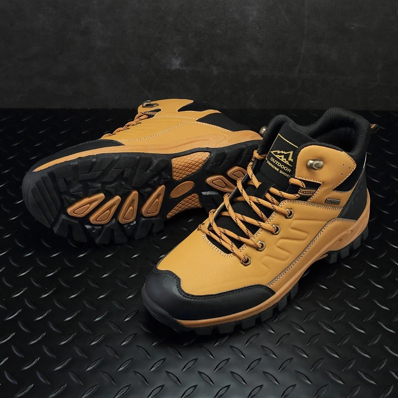 Vandrestøvler i plys til mænd